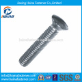 In Stock Alibaba China Supplier DIN964 Carbon Steel/Stainless Steel raised countersunk head screws With Zinc Plated/BO